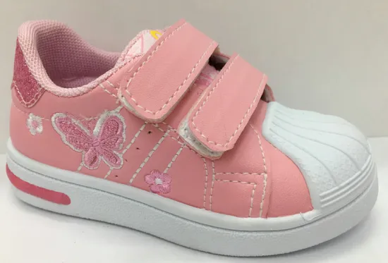 kid girl pu shoe hot sale