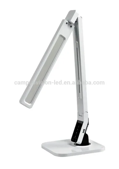 Flexible LED light table desk lamp touch sensor adjustable brightness USB charging port Timer