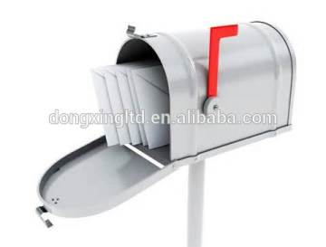 Stainless steel mailbox with stand