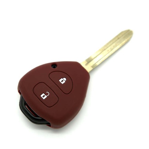 Silicone auto toyota VIOS car key pouch case