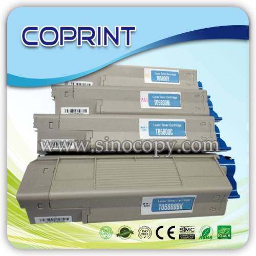 laser color toner cartridge for TO5800BK/C/M/Y