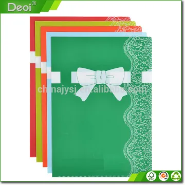 a4 size L shaped clear folders a4 L shaped transparent folder transparent plastic folders with 4C printing