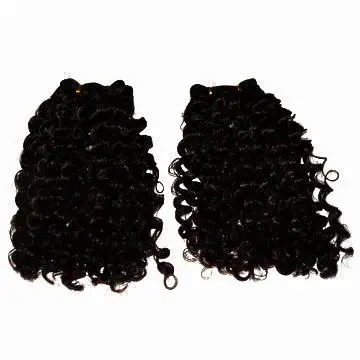 Grade AAA Human Hair Weaves with Jerry Curl