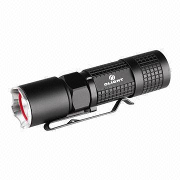 LED Tactical Flashlight with Maximum Output of 350 Lumen, Cree XM-L2 for Outdoor