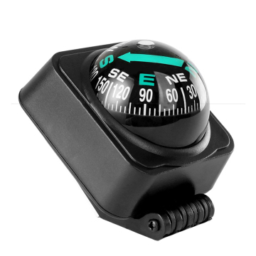 Portable Installation Guide: Hull Car Special Pocket Car Guide with Ball Compass and Suction Cup