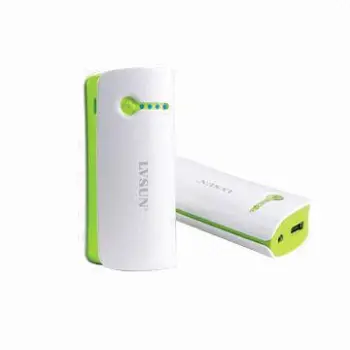 5,600mAh High-capacity USB Output External Power Supply with 5V/1A Input, Highlight LED Flashlight