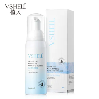 Hydrating Anti-Acne Exfoliating Facial Cleanser Mousse