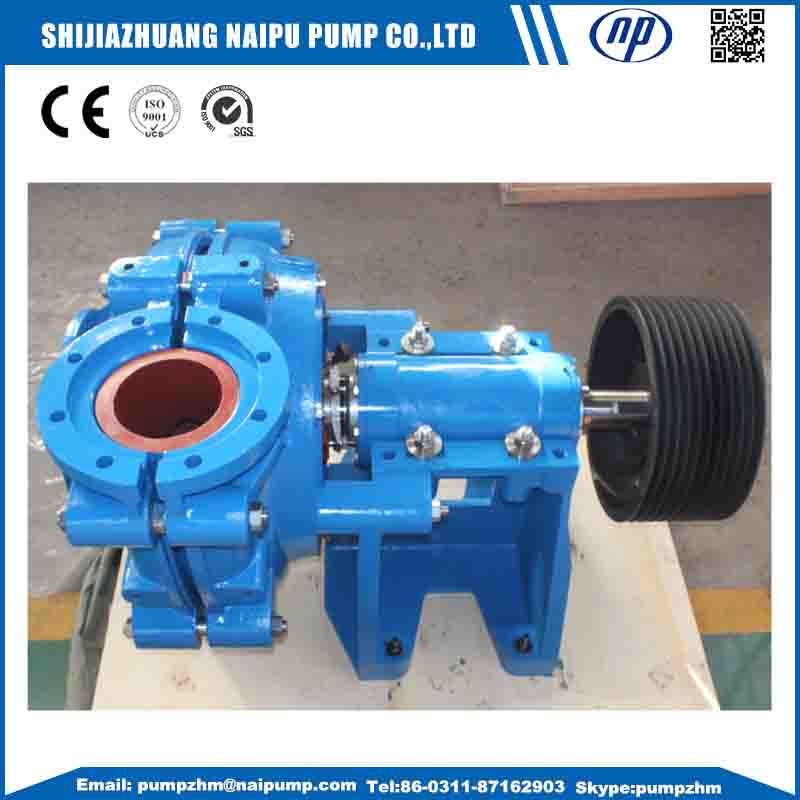 Centrifugal slurry pump for tailing mining