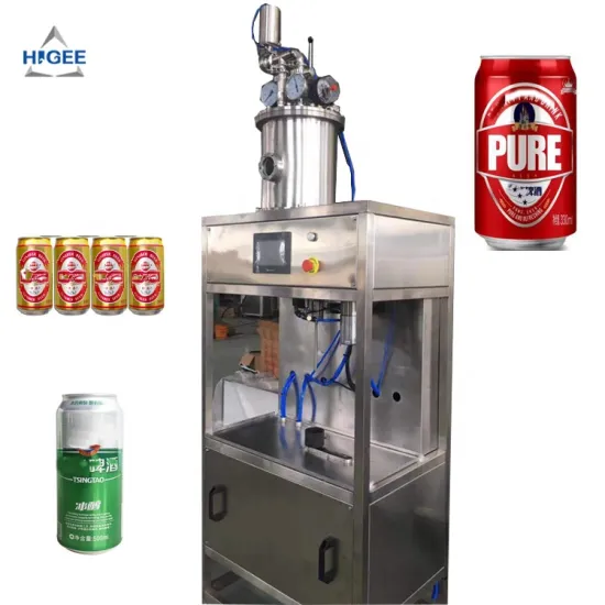 Semi-Automatic Beer Bottle Filling Machine with Can/Tin and Isobaric Filling for Glass Bottles