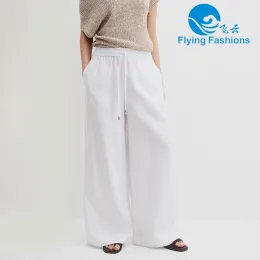 Elegant White Linen Trousers for Everyday Wear