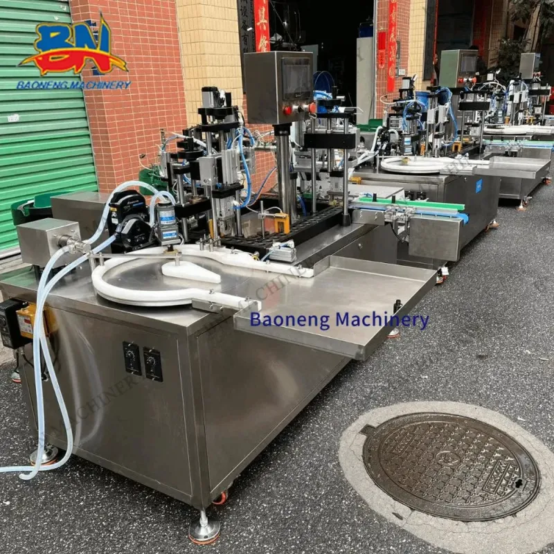 Universal Fully-Auto Nail Polish Bottle Filling Line