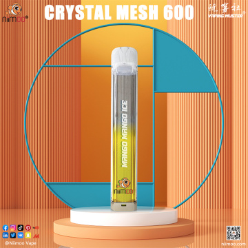 Crystal Lưới dùng một lần Vape Kit 600