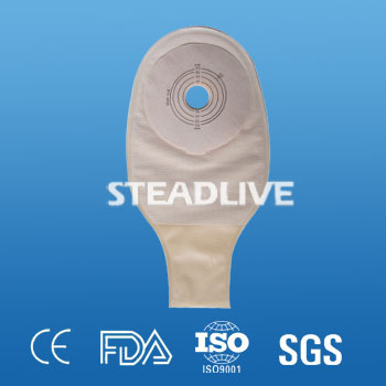 medical disposable one piece colostomy bag