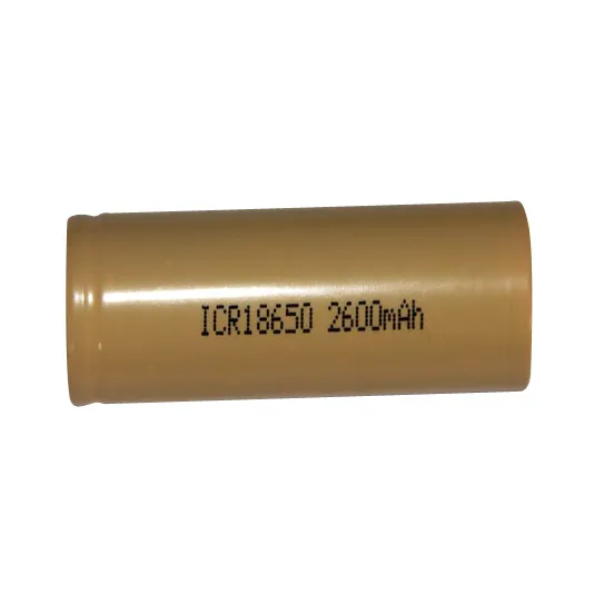 Cylindrical Li-ion Battery (ICR18650) 3.7V