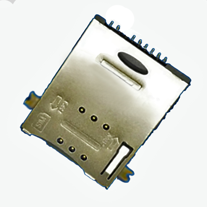 Connecteur de hauteur de 1,85 mm de la série SIM 8 broches