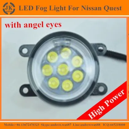 High Power LED Fog Light for Nissan Quest Fashionable Design LED Fog Lamp for Nissan Quest 2011