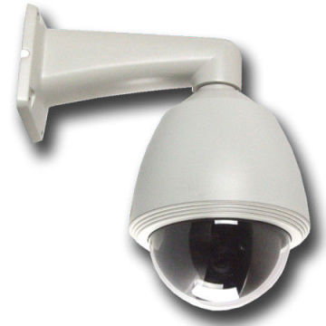 Waterproof  Mini Outdoor Speed Dome Cameras Systems 360 Degrees Pan, 27 X 10 Zoom Range