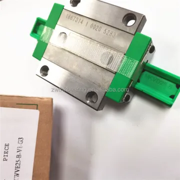 KWVE25-B Linear Guide Carriage and KWVE25-B-V1-G3 Linear Bearing Block
