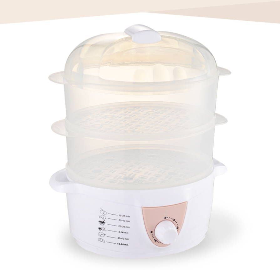 Household multi-layer electric steamer