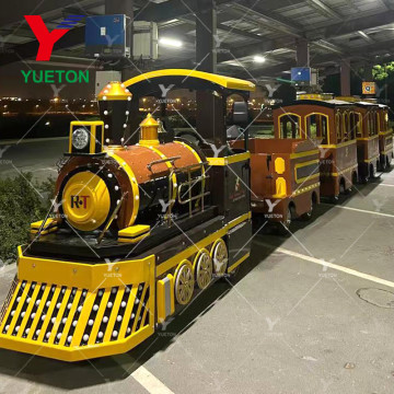 Customized 24 Seats Trackless Train for Kids' Amusement Park Rides For Sale