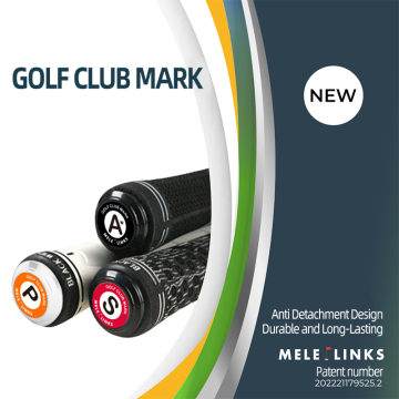 Custom Personalized Plastic Golf Club Name Markers - Set of 20 Golf Club ID Tags & Ball Markers
