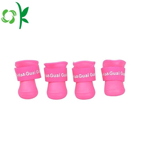 Zapatos para perros Summer Silicone Pet New Rain Boots