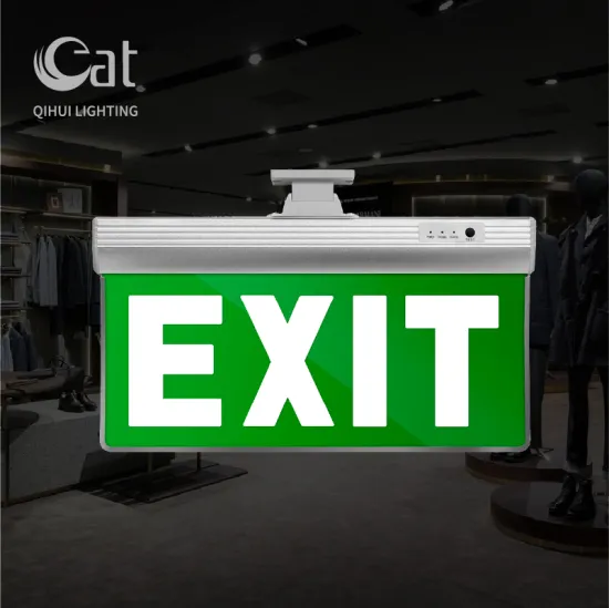 4W ceiling mounted LED emergency Exit sign light