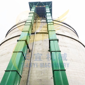 Industri Makanan Gandum Gandum Silo Conveyor Vertikal Bucket Elevator