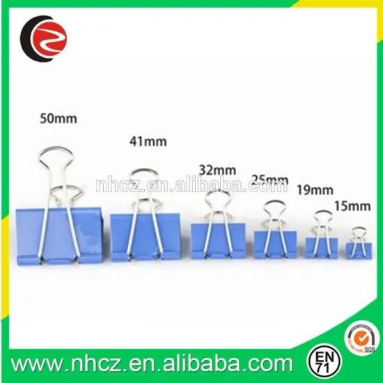 Colorful 25MM Binder Clip Tub Set