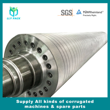 TC Coated Alloy Steel UV Flute Corrugated Roller