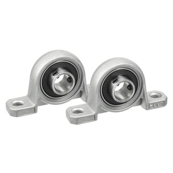 2Pcs Pillow Block Bore KP001 12mm Inner Diameter Zinc Alloy Metal Ball Bearing 12MM KP001