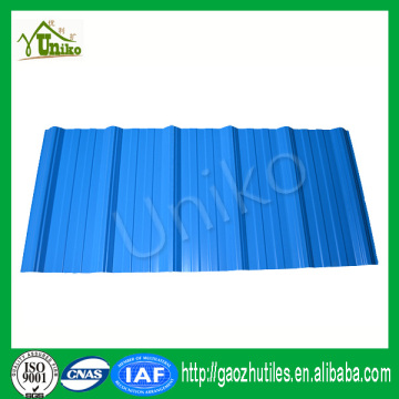 pvc super highly Cheap impact resistance self cleaning royal type roof tile for house