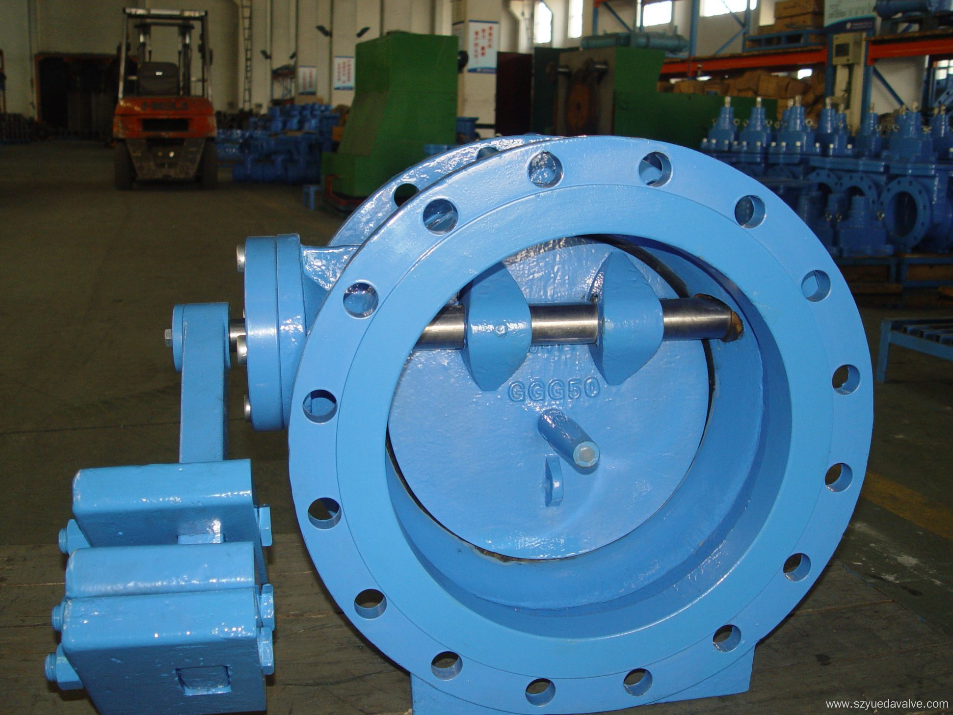 Butterfly Check Valve with Lever