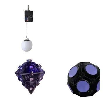 High Brightness Diamante LED CINETICO with Flying DMX Hoist Winches