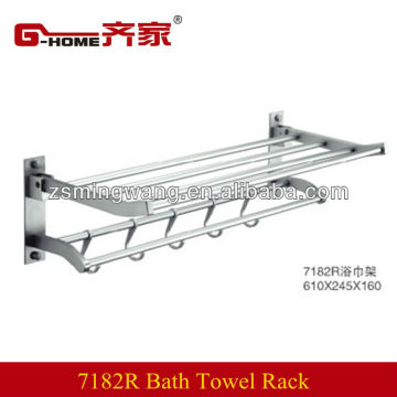double layer bathromm towel rack SUS304 stainless steel rack