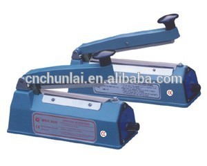 2015 small type comfortable high speed hand /manual bag sealing machine
