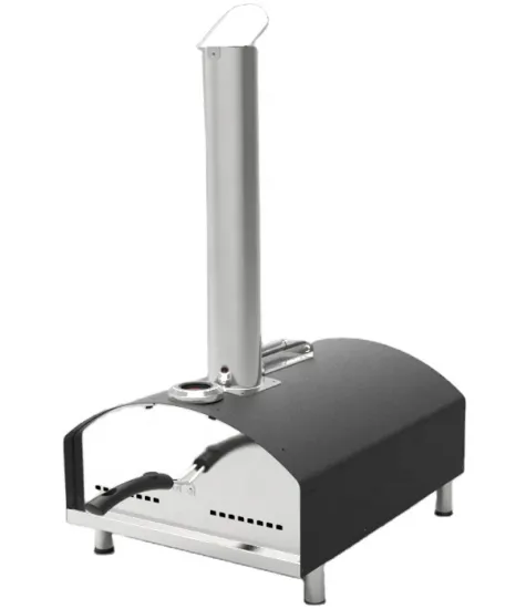 freestanding portable pizza oven pellet and gas version oven grill