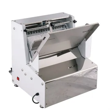 Table Top Best Commercial Baguette Bread Cutter Manufacturer Toast Slicer Stainless Steel Toast Slicer