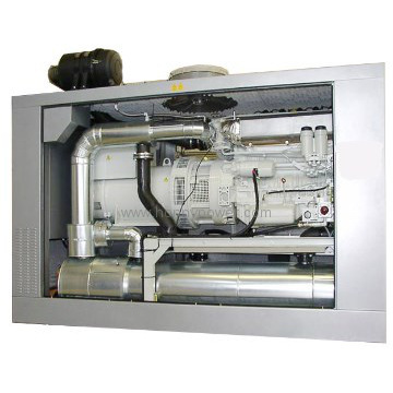 60Hz 1800RPM MAN 72kW/90kVA Brand Natural Gas Generator