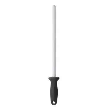 Ceramic Rod Knife Honing and Sharpening Stick for Stainless Steel Knives - 10\" Inch/25 Centimeters