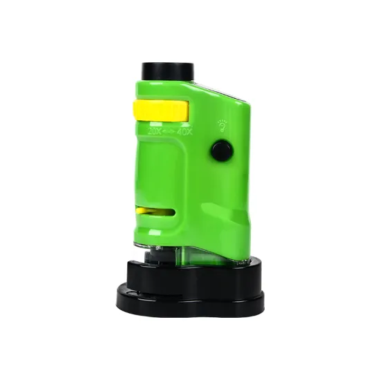 Portable Kids Microscope: Educational Science Toy with Zoom Magnification