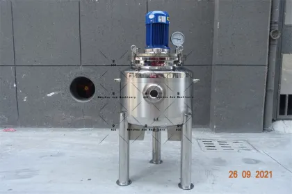 300L Stainless Steel Industrial Pasteurization Mixer for Cow Milk and Yogurt