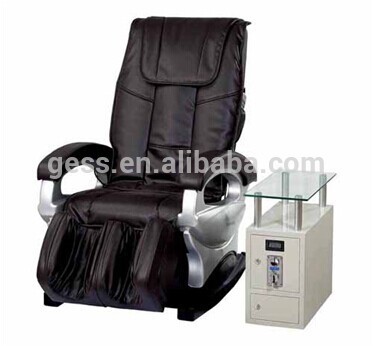 Hot sale Commercial Bill and Coin operated vending massage chair with CE Approved