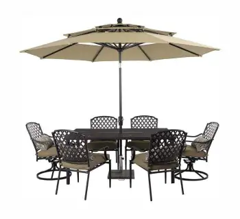 Custom Logo Outdoor Cafe Umbrellas for Patio and Garden
