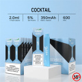 Prix ​​de gros Yuoto Smart 600puffs Disposable Vape