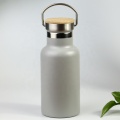 350ml Edelstahl-Wasserflasche mit Bambusdeckel