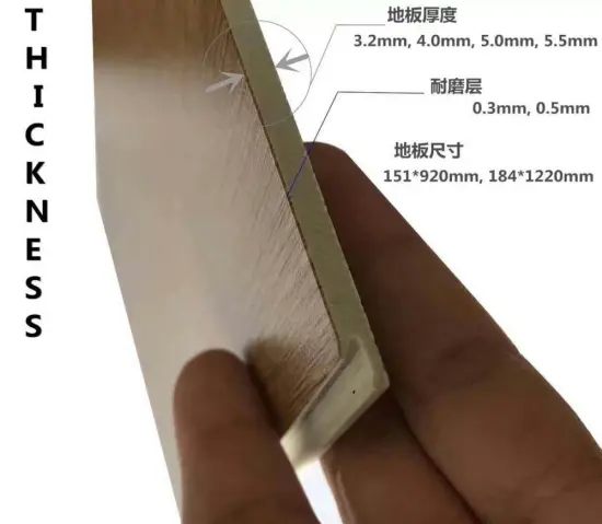 Rigid Core SPC Vinyl Tile LVT SPC Flooring