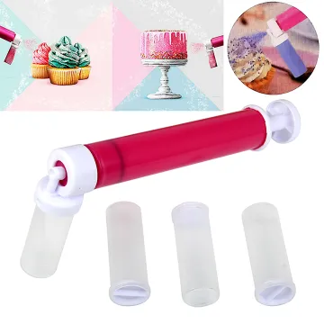 Manual Paint Spray Gun for Cake Coloring and Decorating