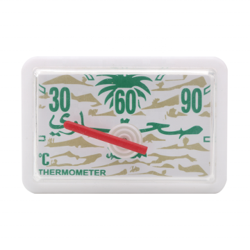 Square Bimetal Thermometer for WND-23 Electric Water Heater: Precision Temperature Control
