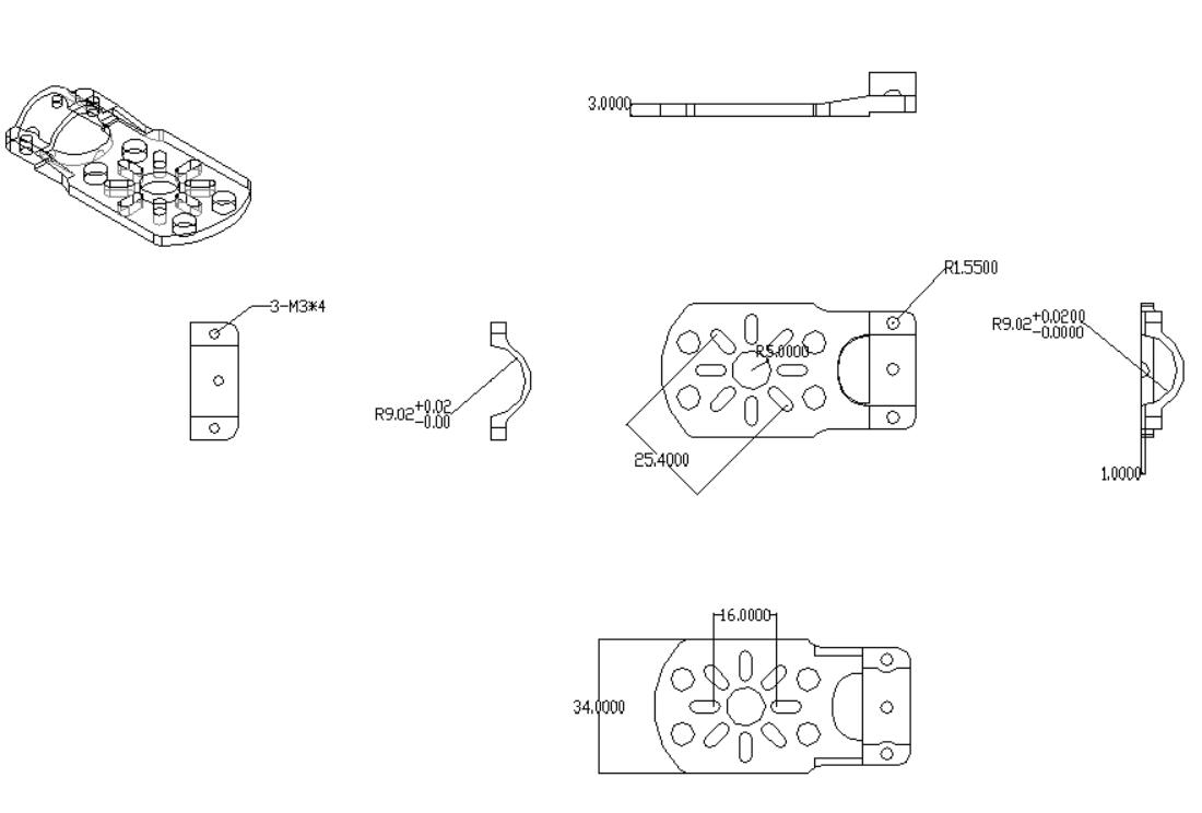 18MM MOTOR MOUNT DIMENSION